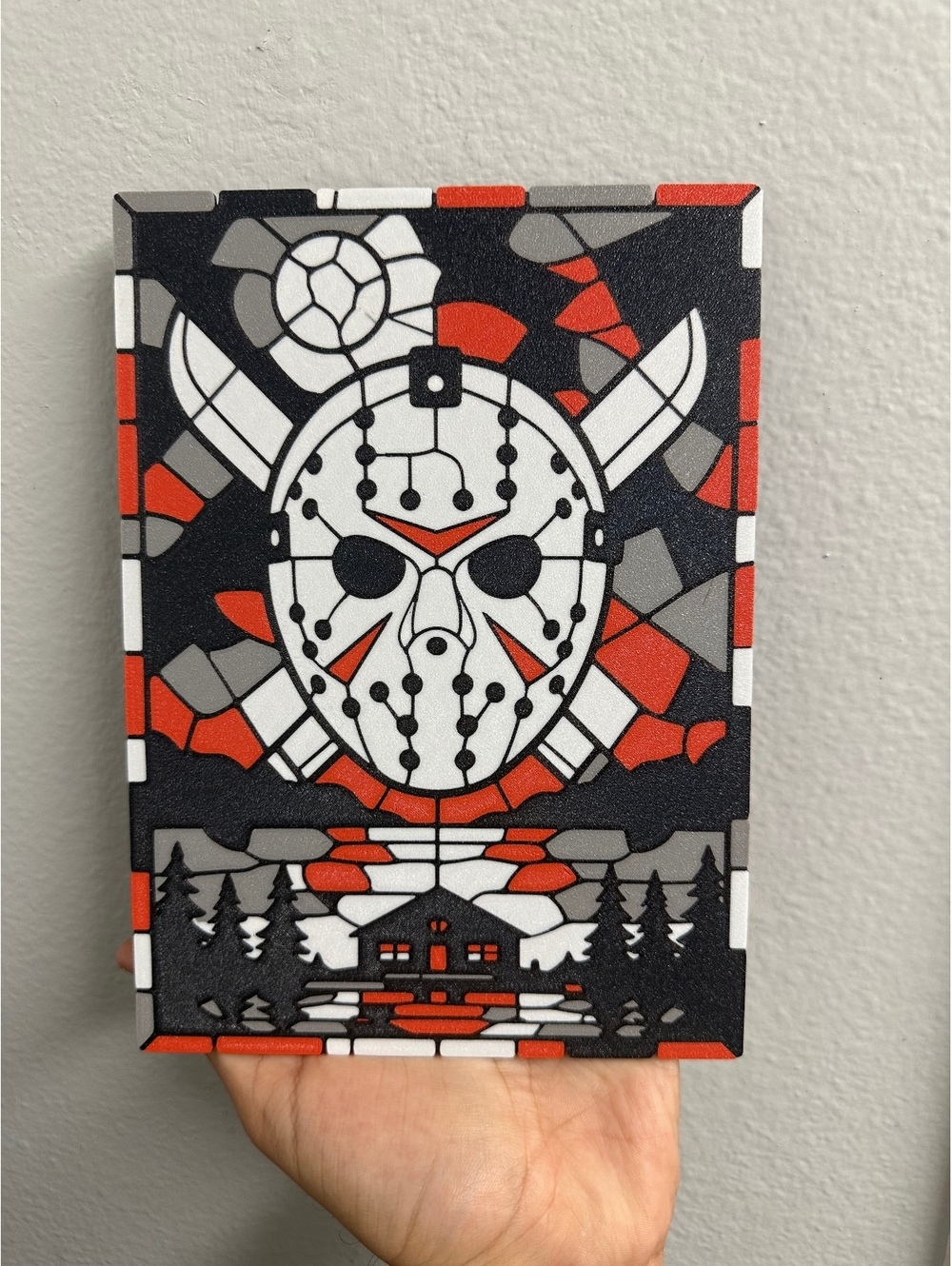 Jason Stained glass style art